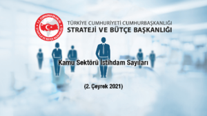 Kamu Sektörü İstihdam Sayıları 2021 2. Çeyrek